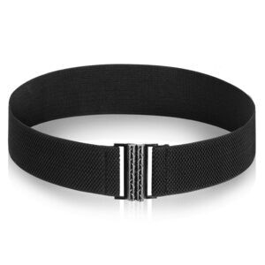 Elastic Waist Belt Wide Stretchy Belts For Women Vintage Adjustable Dress🤪